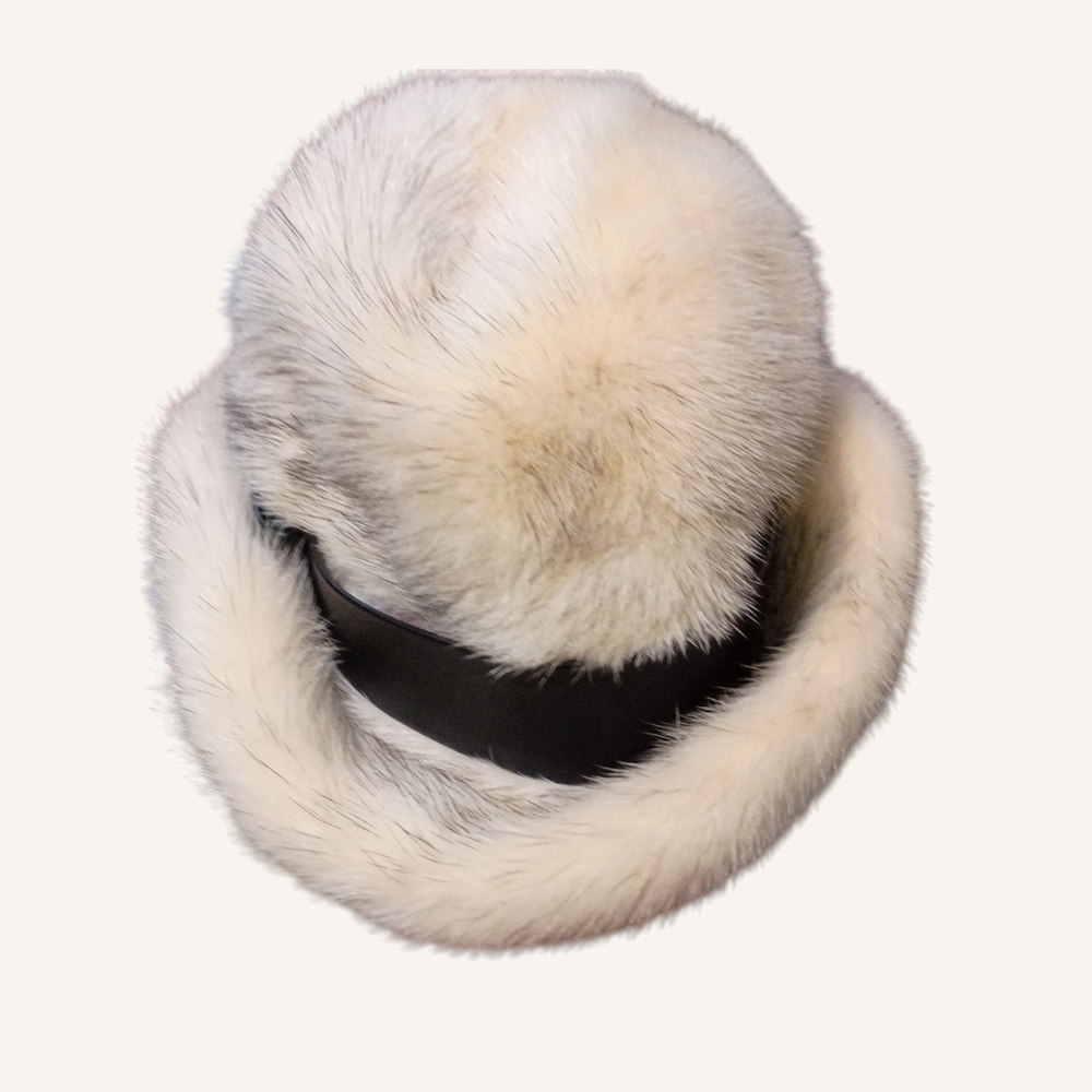 Gorgeous Mob Boss Rabbit Fur Hat - Picture 3 of 4